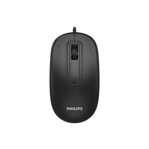 Philips SPK7238B USB Kablolu 1200DPI Optik Mouse Siyah