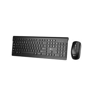 Lecoo KW203 Kablosuz Türkçe Q Klavye & Mouse Set Siyah