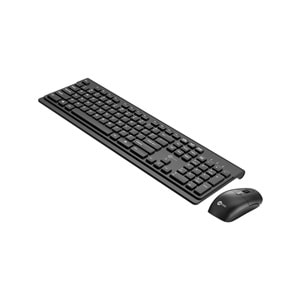 Lecoo KW203 Kablosuz Türkçe Q Klavye & Mouse Set Siyah
