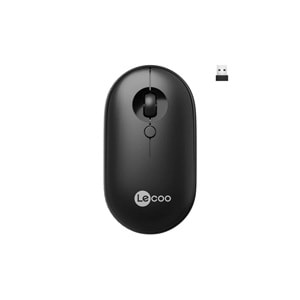 Lecoo WS212 Kablosuz 1600DPI 4 Tuşlu Optik Mouse Siyah