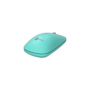 Lecoo WS214 Kablosuz 1200DPI 3 Tuşlu Optik Mouse Turkuaz