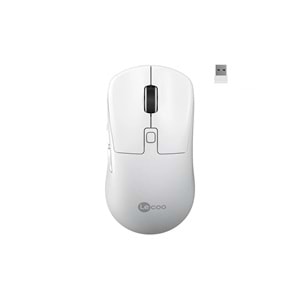 Lecoo WS216 Kablosuz 1600DPI 7 Tuşlu Optik Mouse Beyaz