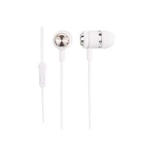 Hytech HY-XK24 20li Set 8*Beyaz 6*Siyah 3*Mavi 3*Kırmızı Kulak İçi Mikrofonlu Kulaklık