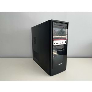 Power Boost ATX Mid Tower Siyah Boş Bilgisayar Kasası