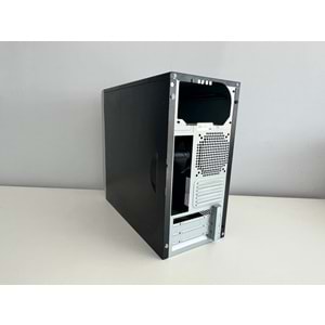 OEM Boş Bilgisayar Kasası ATX Mid Tower Siyah/Gümüş boş kasa