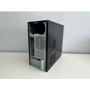OEM Boş Bilgisayar Kasası ATX Mid Tower Siyah/Gümüş boş kasa