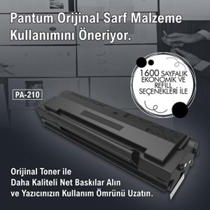 Pantum P2500W Wi-Fi Mono Lazer Yazıcı