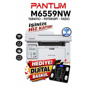 Pantum M6559NW Çok Fonksiyonlu Network+Wifi+Fotokopi+ADF Tarayıcı+Lazer Yazıcı