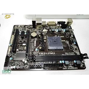 Asboadr A88 FM2+USB 3.0+VGA İkinci El Anakart