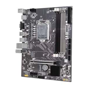 Turbox WorkTeam B85(H81) Sata M2 DDR3 1600MHz Usb 3.0 Vga Hdmi Ses Lan 1150P 4.Gen Anakart