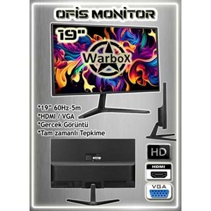 WarboX Alp Intel® Core-i5 3470 8gb Ram 240gb 19