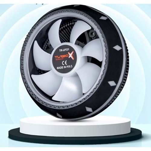 Turbox Boomer TR-UF01 Combo LGA775+1151+1155+1156+AM2+ AM3 işlemci Fanı