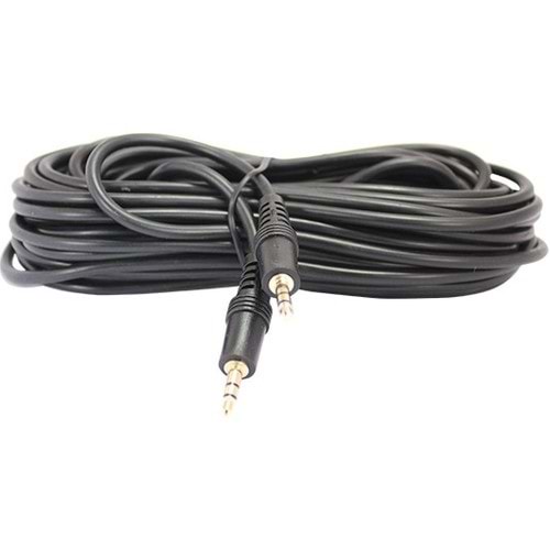 Hadron HN4425 AUX Kablo Sarı Uç Erkek/Erkek 5 Metre Stereo Kablo