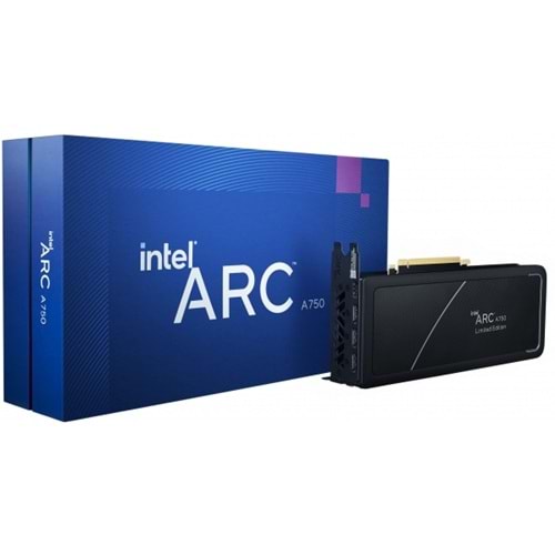 Intel Arc A750 21P02J00BA 256Bit GDDR6 8 GB Ekran Kartı