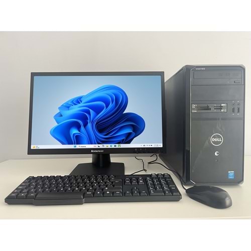 Dell Vostro / i5-4570s 3.60Ghz / 16Gb DDR3 / 240Gb SSD+250Gb HDD / 2. EL BİLGİSAYAR / Lehnovo Led 22