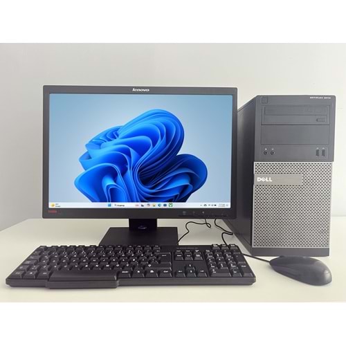 Dell Optiplex 3010 Tower / i5-4570s 3.60Ghz / 8Gb Ddr3 /128Gb SSD+120Gb HDD / 2. EL BİLGİSAYAR / Lenovo 22