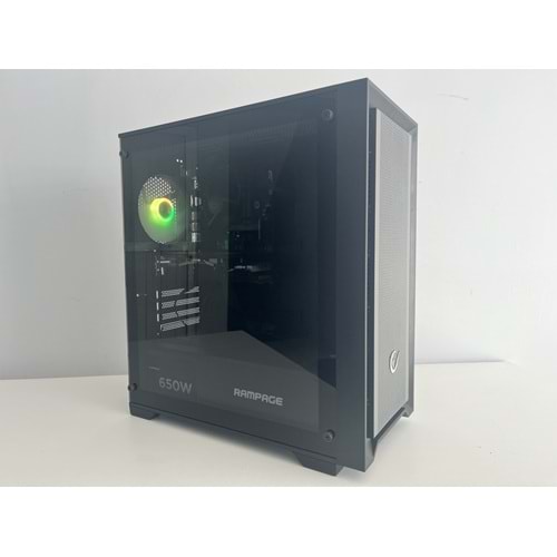 İ5 11400f Turbo: 4.40ghz 16Gb Ram Rx580 Ekran Kartı Gddr5 500Gb M2 Ssd H510 650W Psu Rgb Gaming Kasa (2 Yıl Garanti)