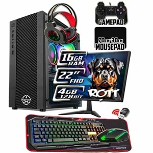 WarboX Rott 16gb Ram X5650 İşlemci 256gb SSD R7 240-4gb E.kartı 22