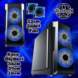 WarboX Deadpool Xeon X5650 3.10ghz 64gb Ram 512gb Ssd R7 240-4gb E.kartı 24