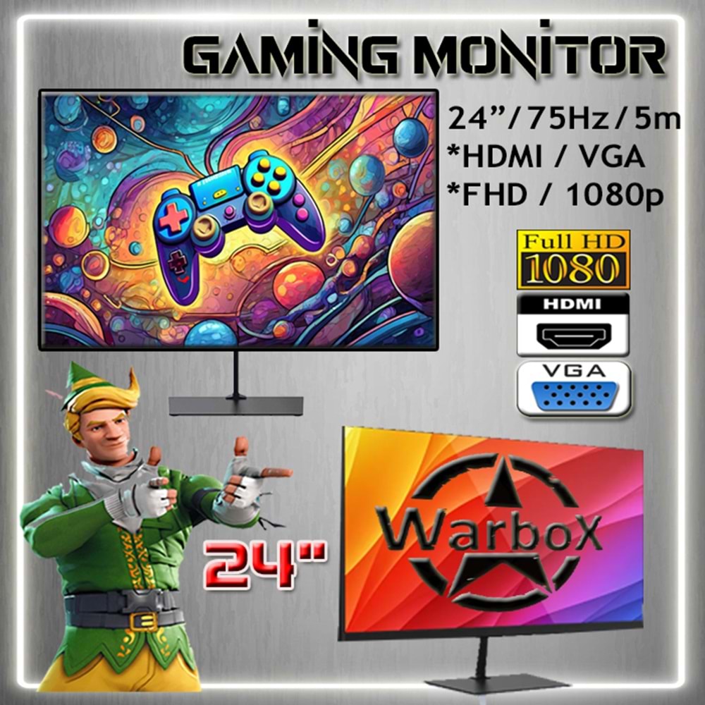 WarboX Deadpool Xeon X5650 3.10ghz 64gb Ram 512gb Ssd R7 240-4gb E.kartı 24