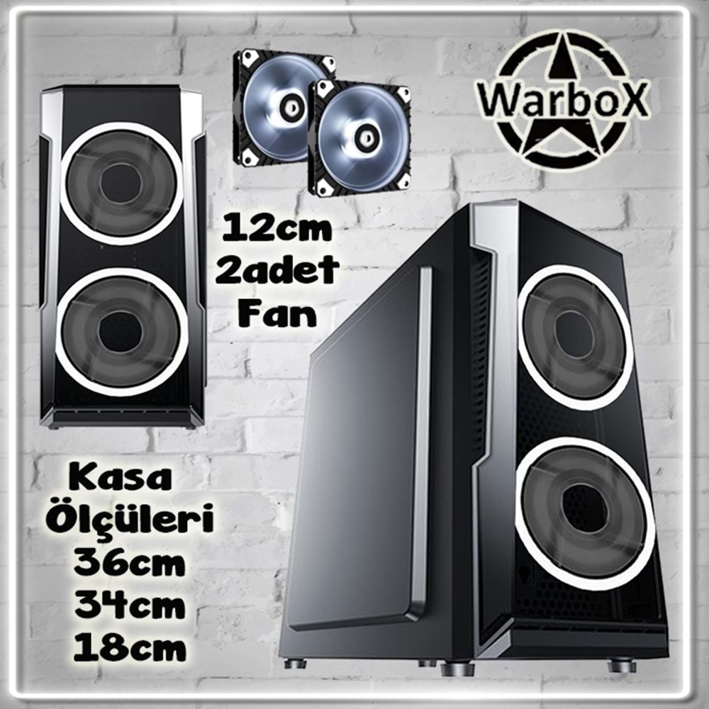 WarboX PUMA Xeon X5650 24gb Ram 256gb SSD 250gb HDD R7 240-4gb E.kartı 19