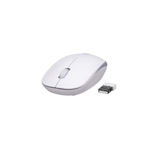 Everest KM- 6063 Beyaz/Gri Kablosuz Q Multimedia Klavye + Mouse Set