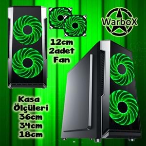 WarboX HOBİT I3 7100 3.90ghz 16gb Ram 240gb Ssd 250gb Hdd R7 240-4gb E.kartı 22