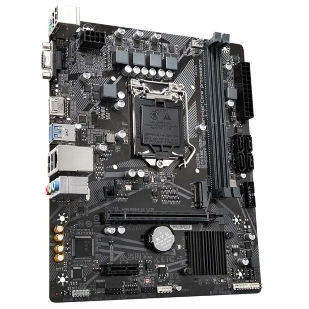 Gigabyte H510M H UD Intel H510 Soket 1200 DDR4 3200MHz M.2 Anakart