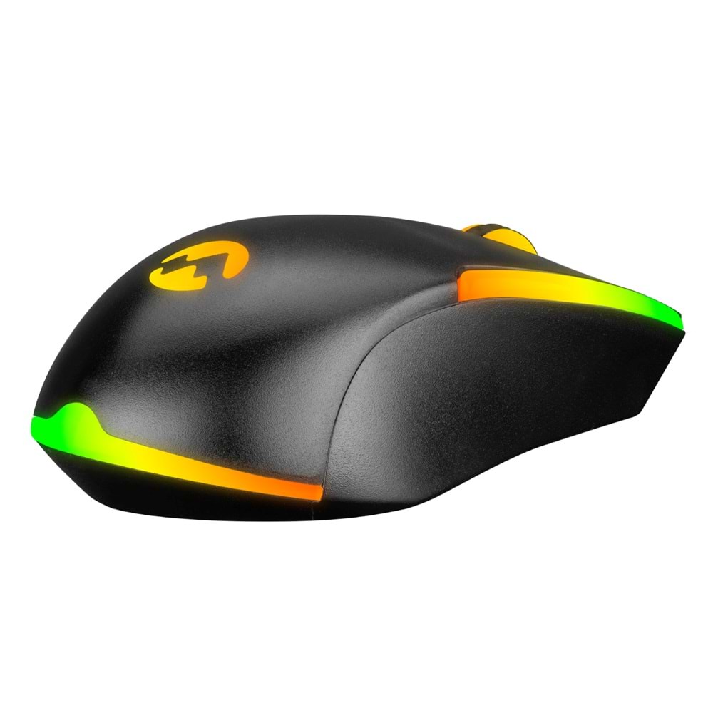Everest GX56 ZONE Usb Siyah 3D Optik Led Gaming Oyuncu Mouse