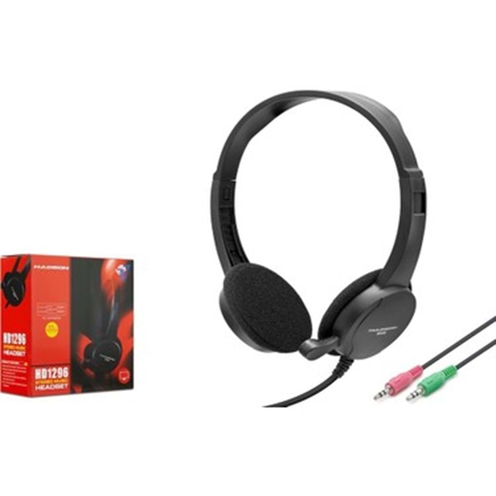 Hadron HD-1296 AUX 3.5MM MİKROFONLU KULAKLIK AUX 3.5MM