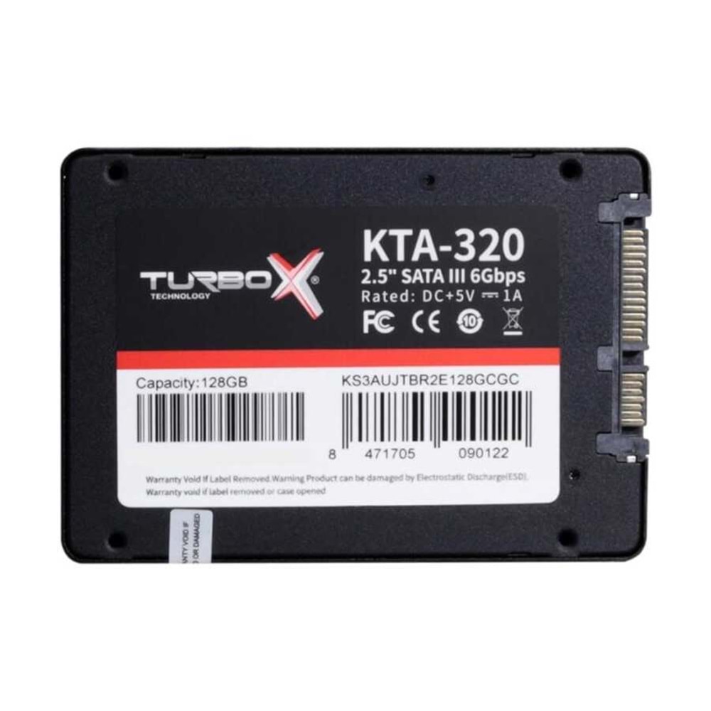 Turbox RaceTrap R KTA320 Sata3 520/400Mbs 2.5 128GB SSD