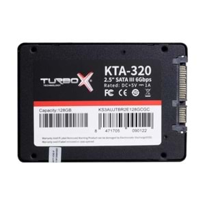 Turbox RaceTrap R KTA320 Sata3 520/400Mbs 2.5 128GB SSD