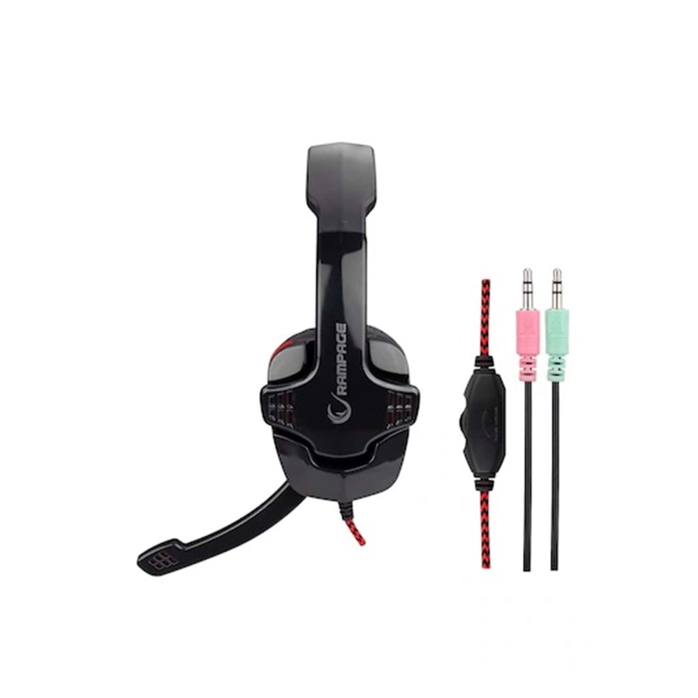 Rampage SN-R9 X-SENSE GAMING HEADSET Mikrofonlu, Gaming Kulaklık