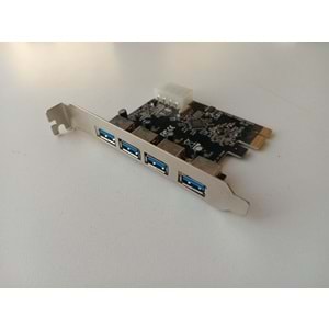 4 PORTLU Pcı Express USB 3.0 Kart Çoklayıcı VL805 Çip