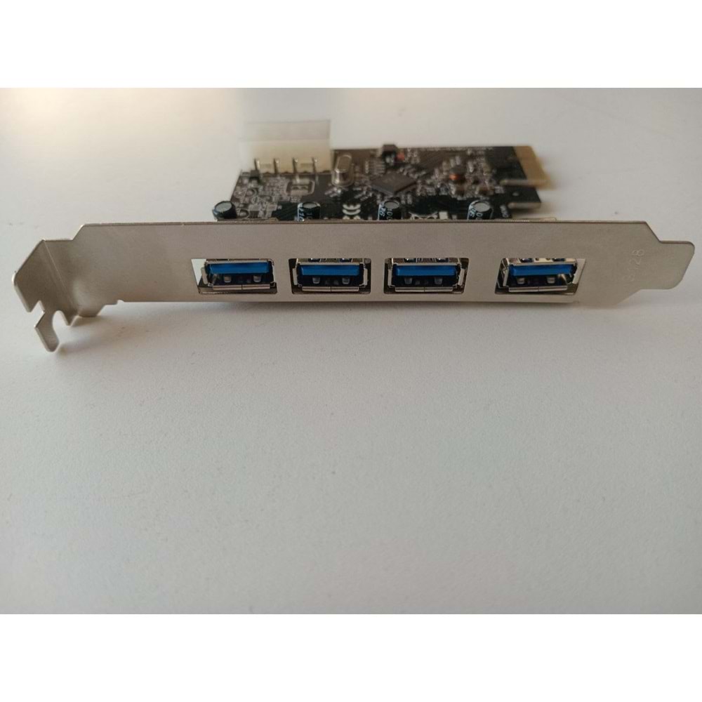 4 PORTLU Pcı Express USB 3.0 Kart Çoklayıcı VL805 Çip