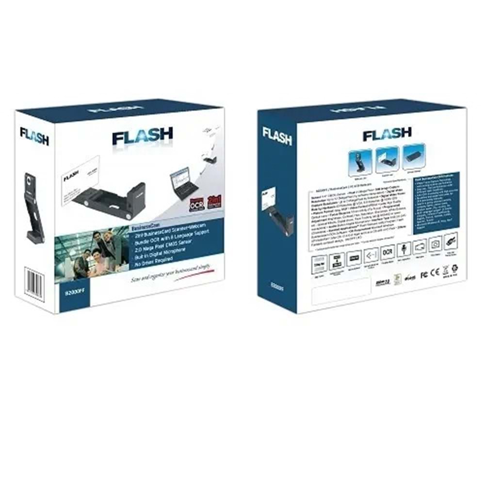 Flash B2000FF Bundle Ocr 2in1 Web Camera