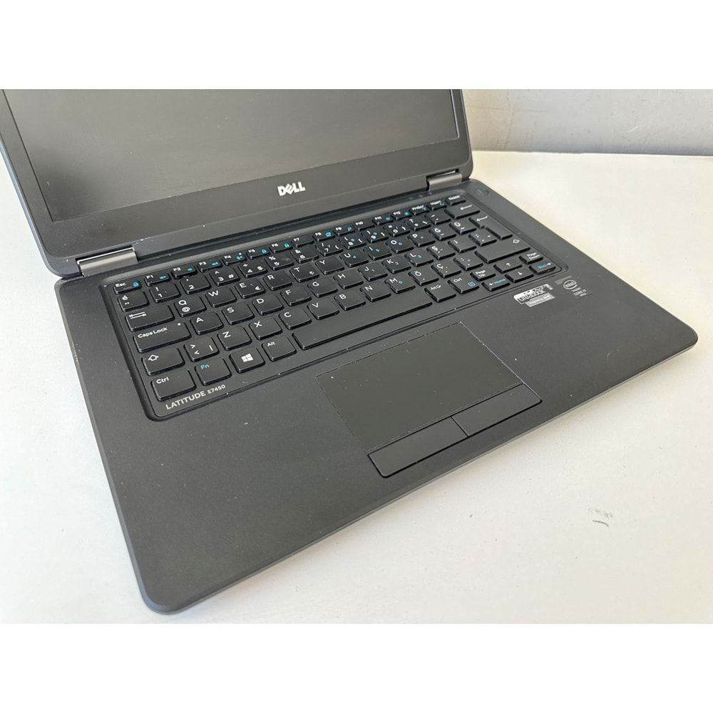 Dell Latitude E7450 İ7-5600U 2.60 Ghz 8Gb Ram-ddr3 120Gb SSD 14 Ekran 2.El Laptop 2 Ay Garantili