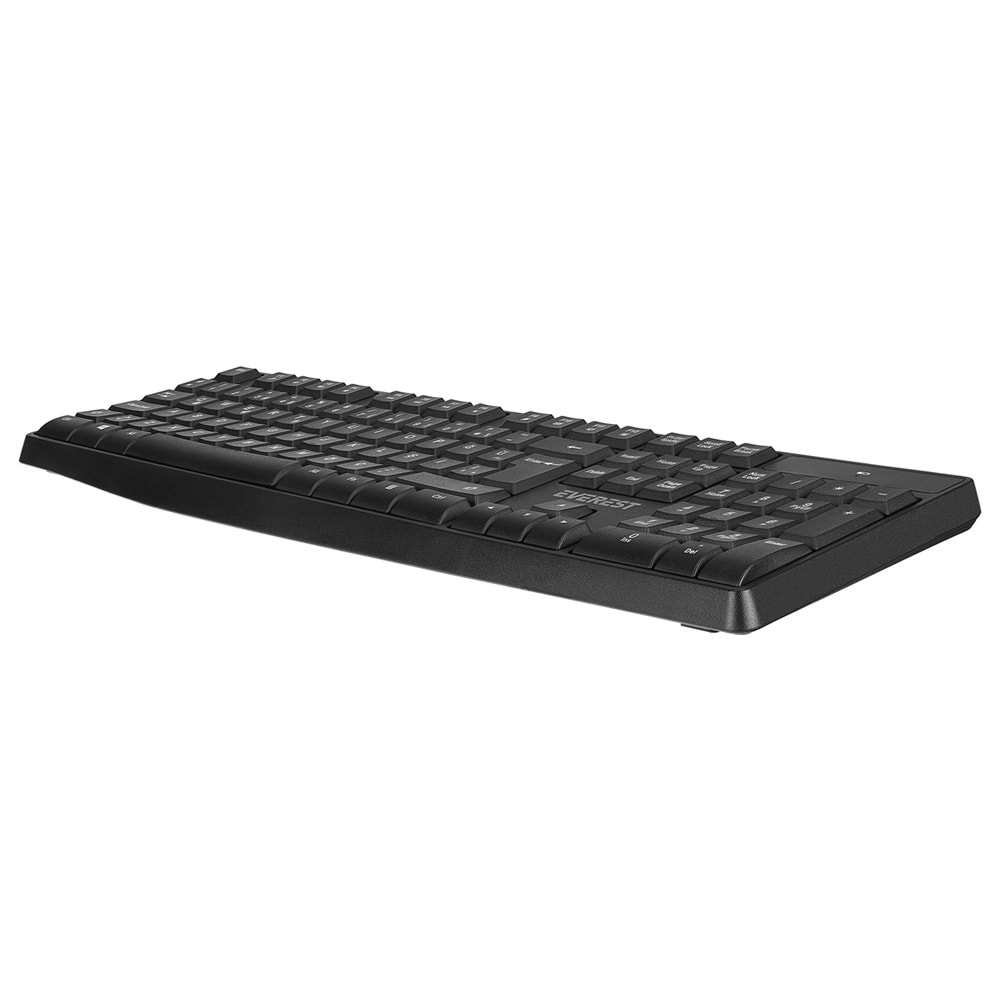 Everest KM-7500 Siyah Kablosuz Q Multimedia Klavye + Mouse Set