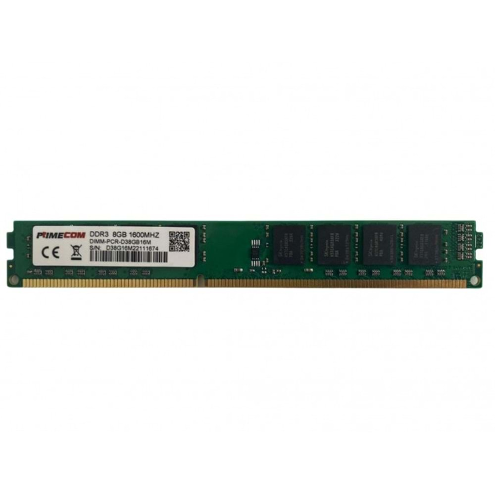 Primecom RAM DDR3 8GB PCR-D38G16M 1600MHZ 240P w/Box