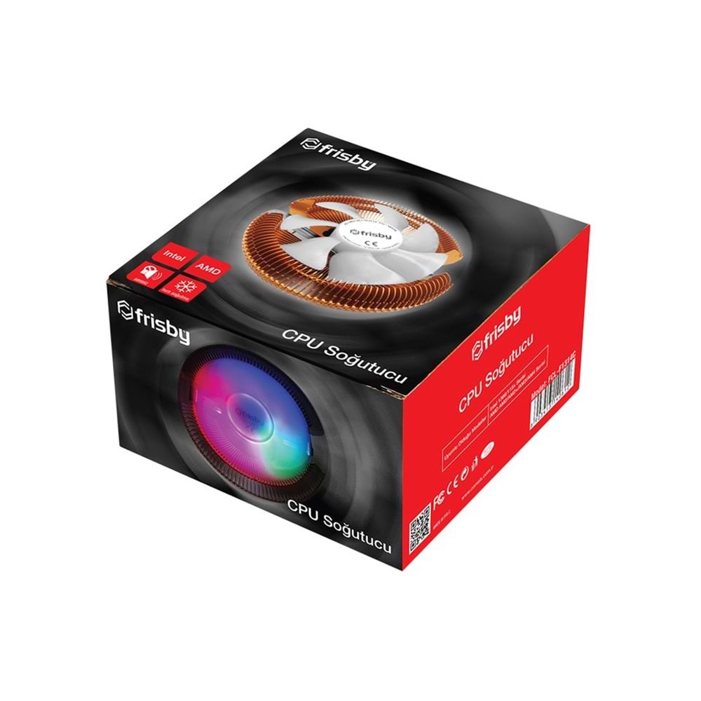 FRISBY FCL-F1314C INTEL 1366/115X AMD AM2/AM2+/AM3/AM4 ISLEMCI SOGUTUCU