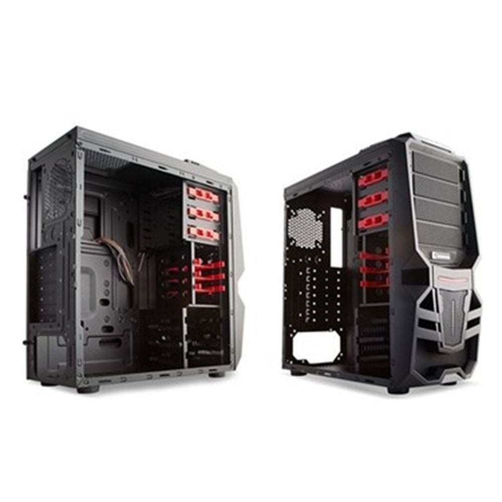 Everest Rampage 72 No BLACK PSU Siyah Usb 3.0 12cm Led Fan Oyun Kasa
