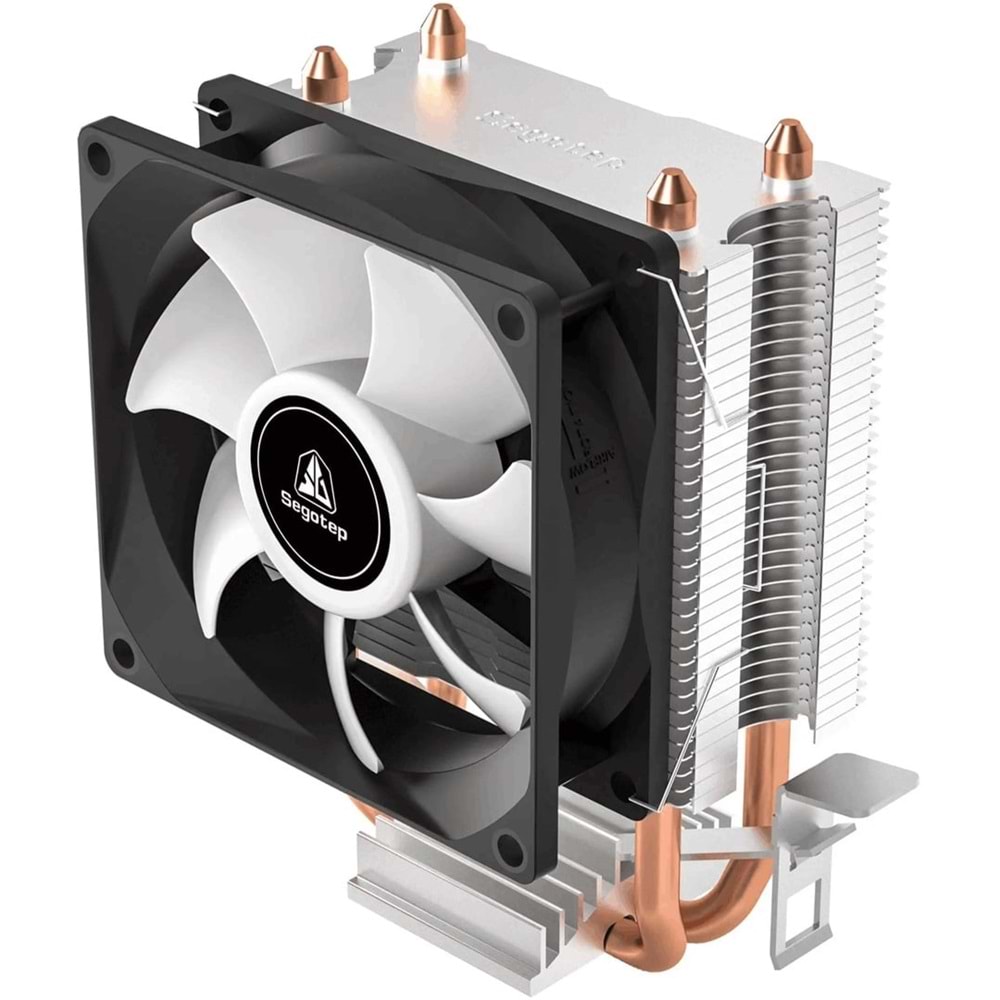 Segotep Wind Clear T2 80mm Intel 1700P AMD Uyumlu ARGB Işıklı Hava Soğutucu Fan