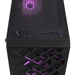 Rampage AZZA V1 600W 80 Plus Bronze Siyah 3*12CM Black+1* 12CM ARGB Fan ATX Mid-T Gaming Oyuncu Kasası