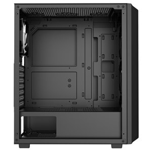 Rampage BETA MESH 650W 80 Plus Standart 4*12cm ARGB Fan Temperli Camlı Mid-T Siyah Oyuncu Kasası