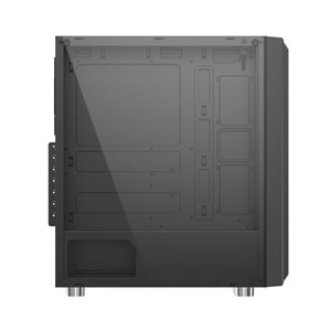 Xigmatek EN49974 HELIOS 550W Temper Camlı 1*12cm Rainbow Led Şeritli Mid-T Gaming Oyuncu Kasası