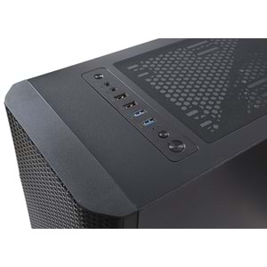 Rampage TRAPPER Temper Camlı 650Watt 80Plus Bronze Siyah 3*14cm + 1*12cm ARGB Fanlı Gaming Oyuncu Kasası