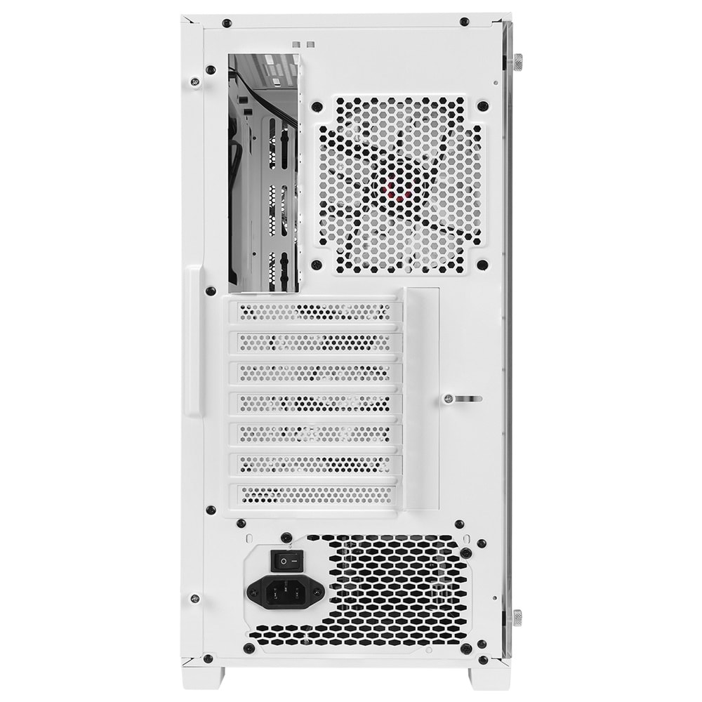 Rampage SPEAR 750W 80+ BRONZE Beyaz 4*RGB Auto Fan ATX Mid-T Gaming Oyuncu Kasası