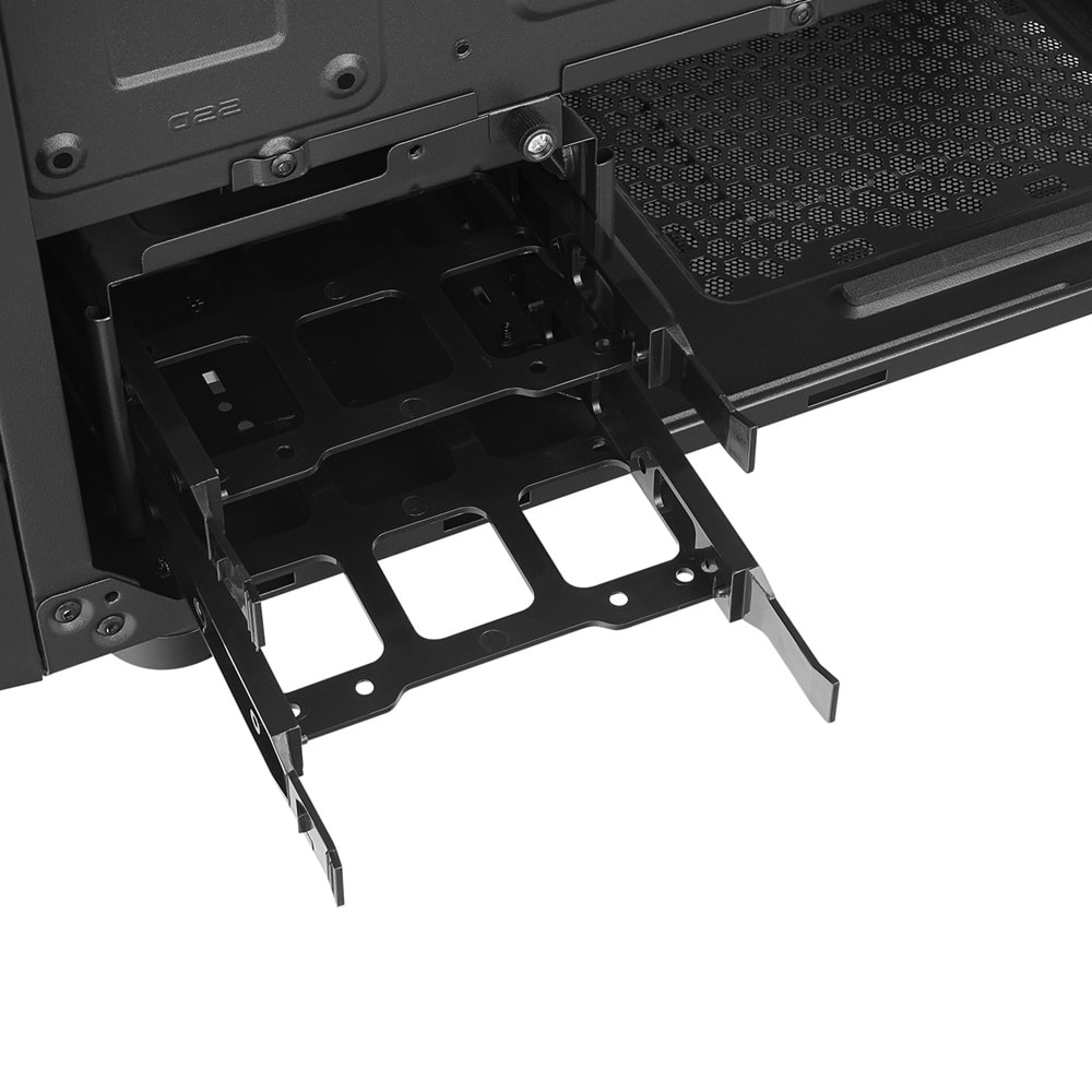 Rampage TRIANGLE 4*12cm Auto RGB Fan Tempered Glass ATX Mid-T Gaming Oyuncu Kasası