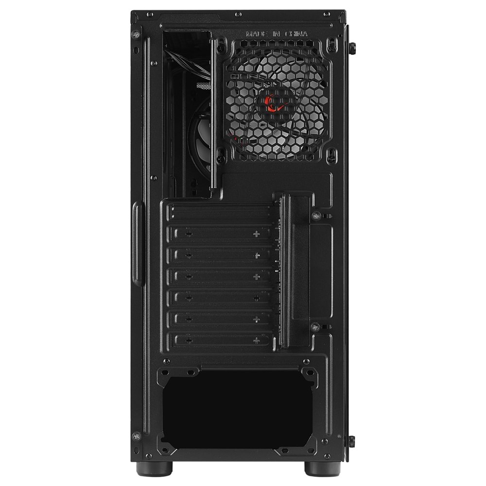 Rampage TRIANGLE 4*12cm Auto RGB Fan Tempered Glass ATX Mid-T Gaming Oyuncu Kasası