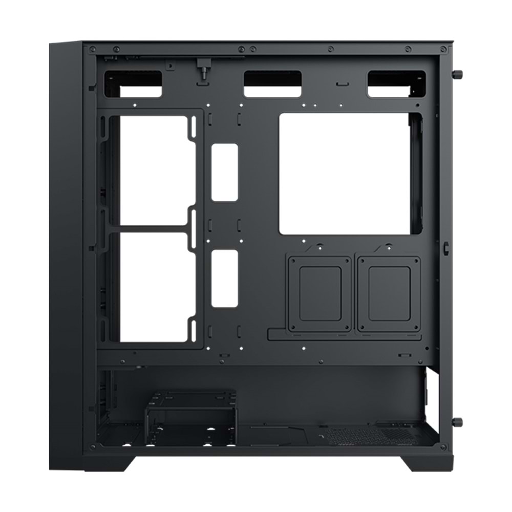 Xigmatek EN47046 Master X II Pro Siyah ODIN II 750W 4*12cm Z20F Fixed RGB Fan Mesh+Cam Panel E-ATX Oyuncu Kasası
